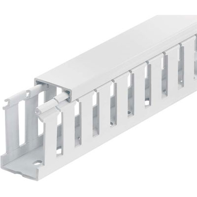 Wire duct control panel component cable duct wire management finger duct